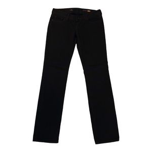 X2 QUALITY DENIM WOMENS BLACK SKINNY JEANS SIZE 6R
